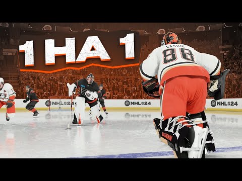 🤪СХОДИМ С УМА В АНАХАЙМЕ! КАРЬЕРА ЗА ВРАТАРЯ В NHL 24