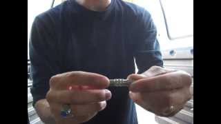 How to fix coax cable connector with compression fitting tool