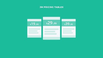 Free Pricing Tables Module for Joomla