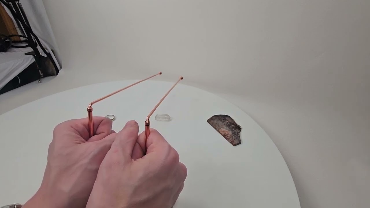 Hidden Frequencies Revealed: Copper Rods Physically Detect Invisible Fields! DOWSING REAL WITCHING