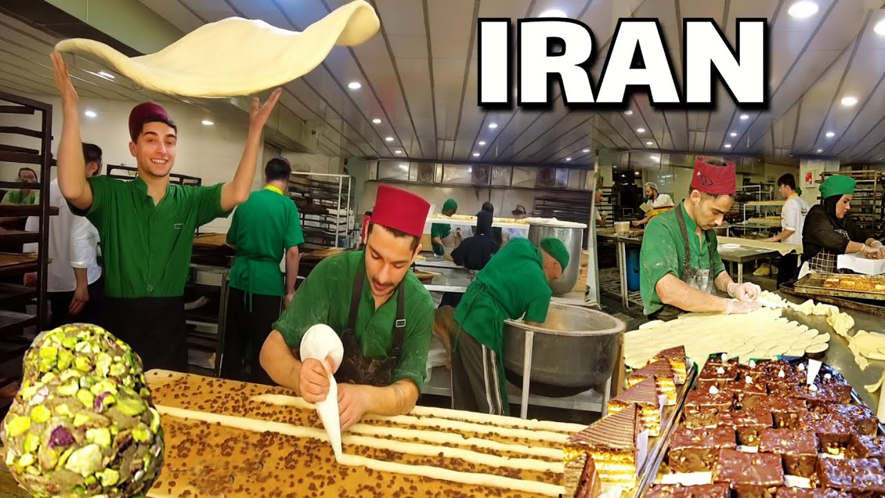 These Iranian Pastries Will Blow Your Mind! 🤯 Traditional Persian Sweets🔥