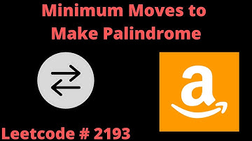 MINIMUM NUMBER OF MOVES TO MAKE PALINDROME | LEETCODE 2193 | PYTHON SOLUTION