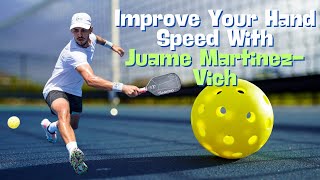 How To Get Faster Hands And Instantly Improve Your Pickleball Game With Juame Martinez-Vich