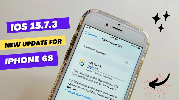 IOS 15.7.3 on iPhone 6s - New Secret hidden features