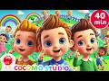 Clap Jump Dance and Learn Songs 🕺⭐ | 40 Min Interactive Preschool Activities & Music