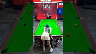 Watch This Woman Perfect Her Pool Skills Through Hard Work and Practice!