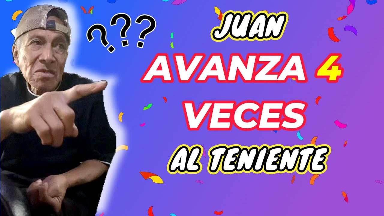 JUAN AVANZA 4 VECES AL TENIENTE😮LOQUEAN A JUAN CON LAS LUNAS DE CARRO🤣OPERAN AL FERRACHI DEL CORAZÓN