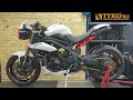 New  Dunlop GP Racer D212 on Triumph Speed Triple