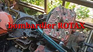 Mesin Jet Ski Bombardier Two Stroke Karburator