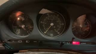 R107 1980 Mercedes Benz 450SL cold start