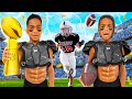 KYRIE &amp; DJ SUPER BOWL YOUTH FOOTBALL CHAMPIONSHIP GAME OF THE YEAR!