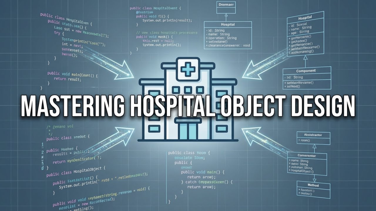 Разбираемся в объектном проектировании: система управления больницей на Java.