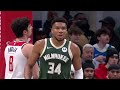 Greek Freak with the TRIPLE-DOUBLE 🔥 Giannis Best Plays v Washington Wizards