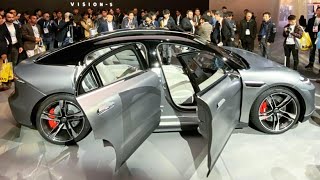 Sony Officially Reveals Car To Beat Tesla - SONY VISION-S