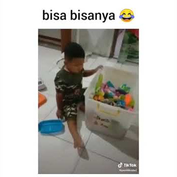 tiktok lucu  anak kecil nangis tarik sis  (semongko) 😂