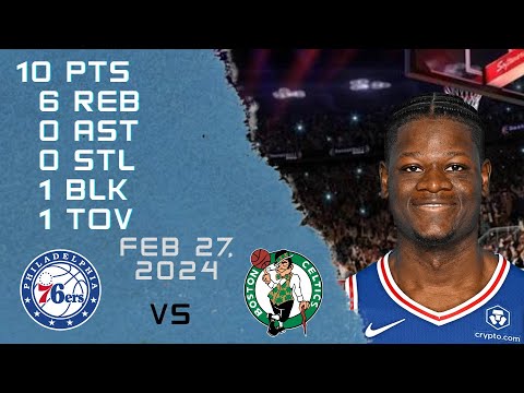 Mo Bamba player Full Highlights vs CELTICS NBA Regular season game 27-02-2024