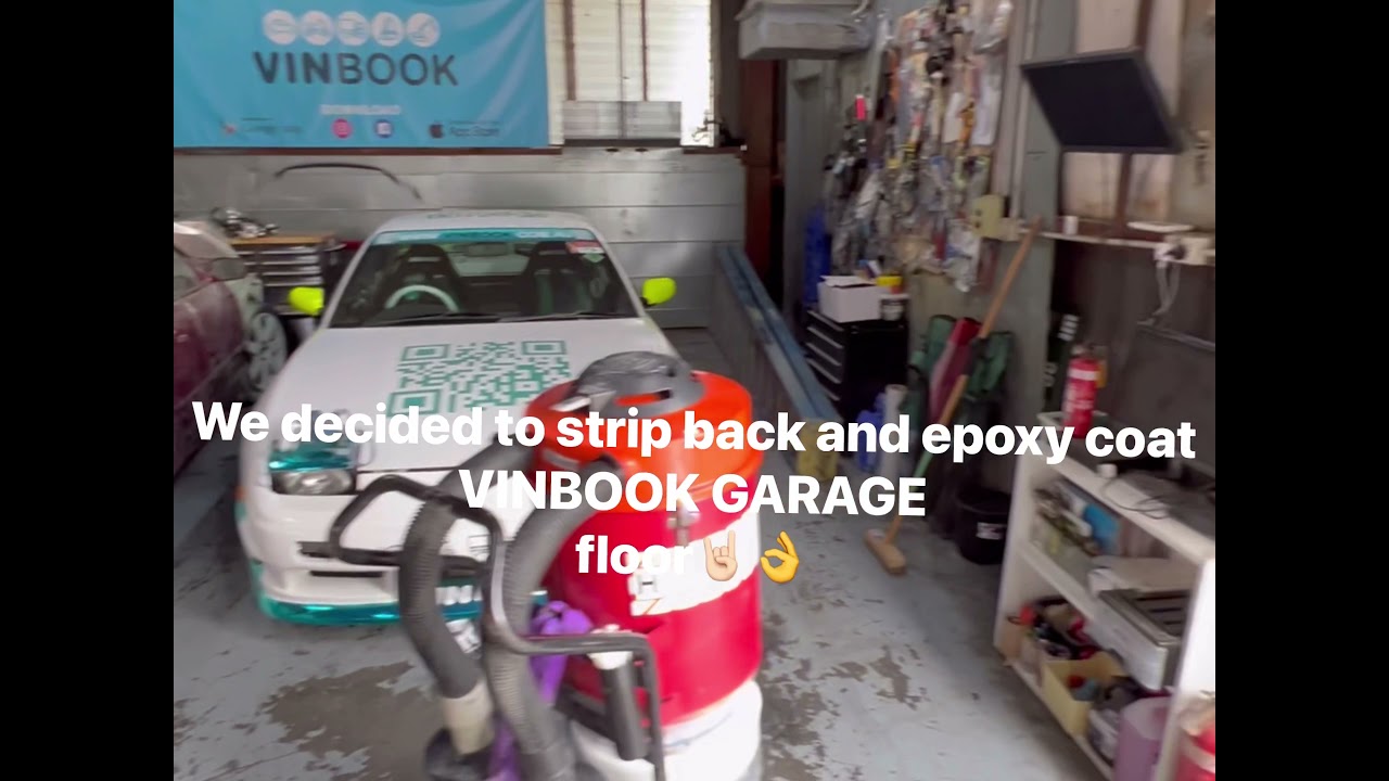 VINBook Garage floor strip back