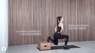 BULGARIAN SPLIT SQUAT tutorial by Veronica Tudor