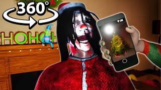 360° Tonight I WILL CATCH SANTA! Christmas Horror