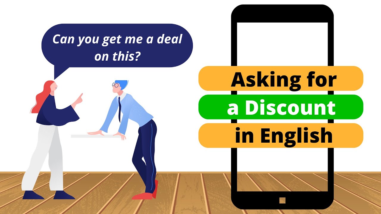 Asking for a Discount in English ESL Conversation Practice ESL