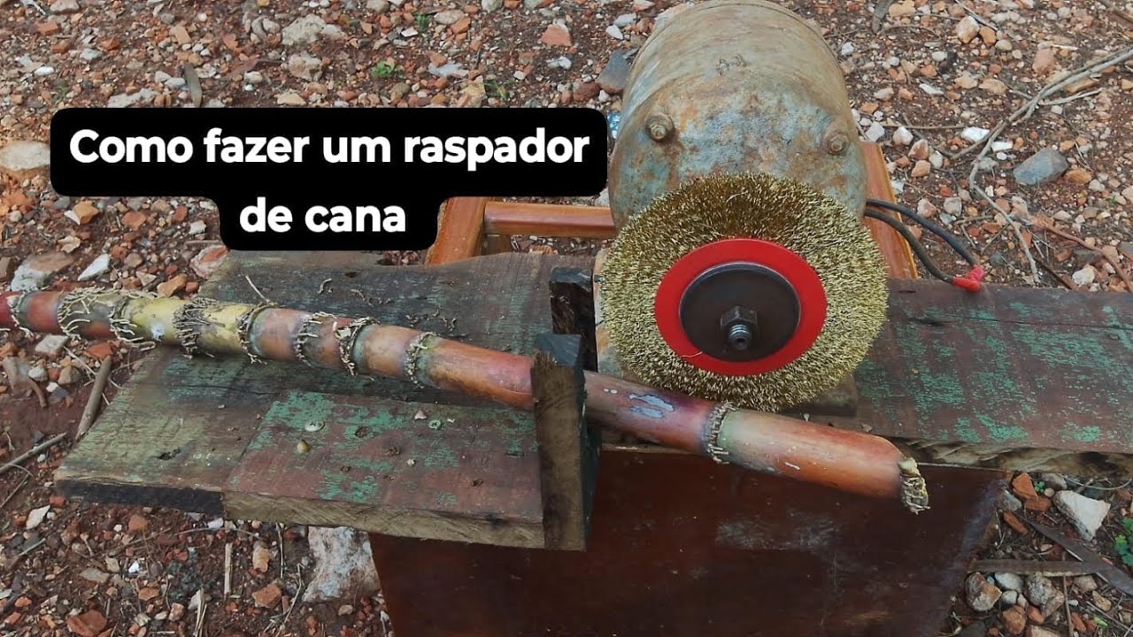 Como Fazer um Raspador de cana 