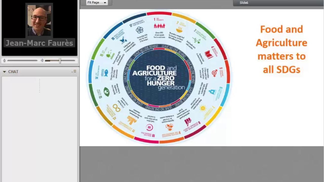FIRST Webinar #1 - Implementing Sustainable Food and Agriculture in the Context of the 2030 Agenda