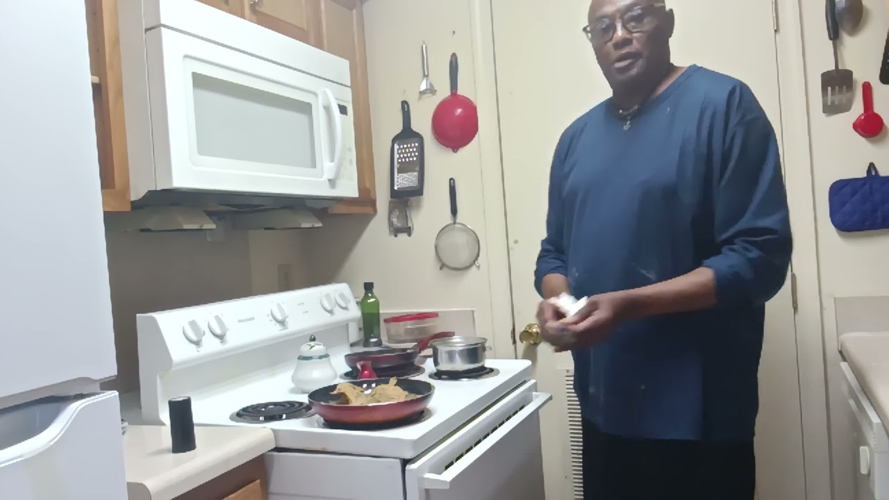 I'm will, frying two bass fishing and grits…