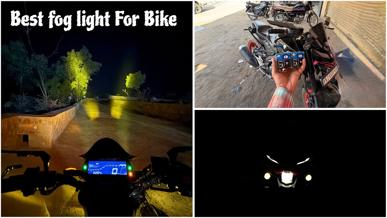Best Fog Light for Bike 2026 | Night Riding Test & Full Review