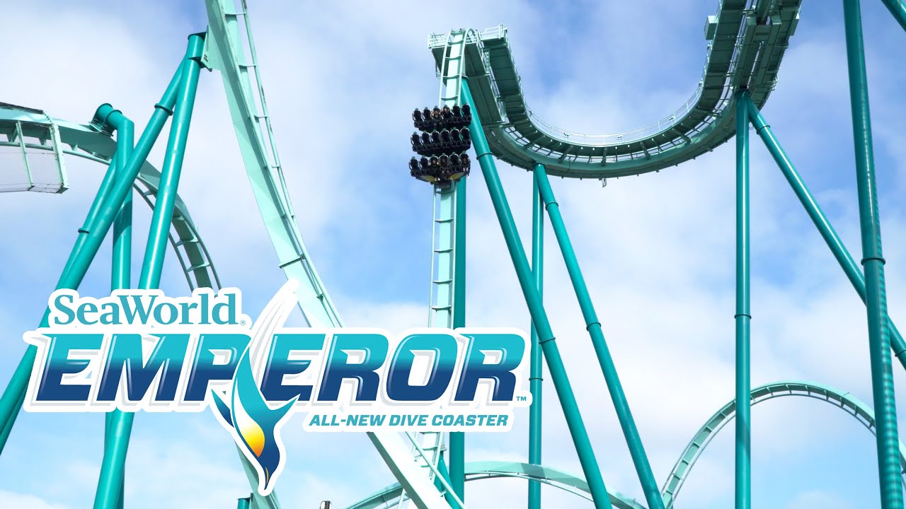 Emperor] at SeaWorld San Diego is a solid ride. Shame it doesn't have any  theming (or indeed a station building.) : r/rollercoasters