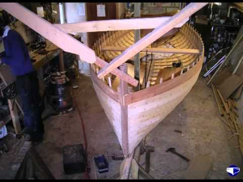  of the Mayflower, a 14' clinker dinghy built by Marcus Lewis at Fowey