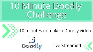 10 Minute Doodly Challenge - Live Streamed