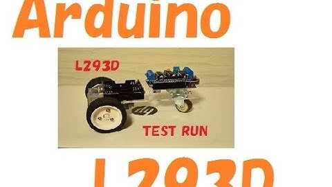 L293D　モーター　ドライブ　シールド For Arduino　Robot