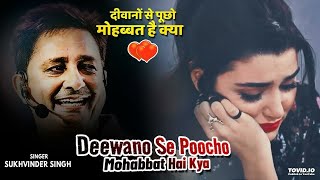 Deewanon Se Poochho Mohabbat Hai Kya Sukhwinder Singh kurbaan Love Song