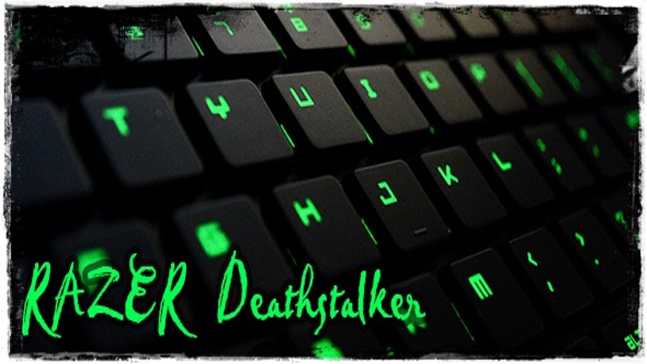 unboxing:Razer DeathStalker Expert PC Gaming Keyboard - YouTube