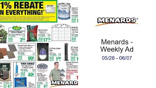 Famous Menards - Weekly Ad 05/28 - 06/07 Profile