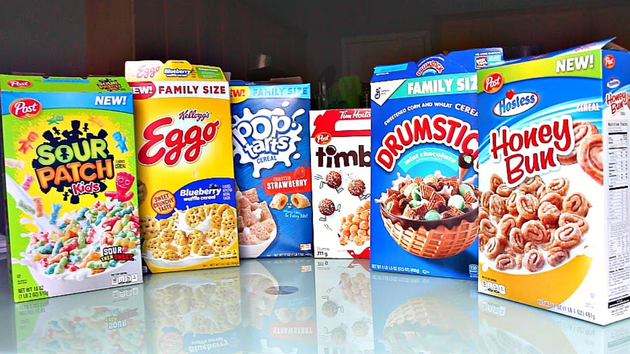 TRYING WEIRD CEREAL! TASTE TEST! YouTube