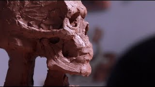 Sculpting a Human Skull Part 1