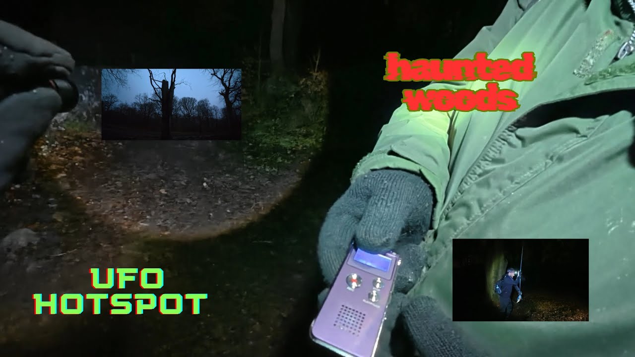 Walking a UFO and Paranormal Hotspot at Night! 