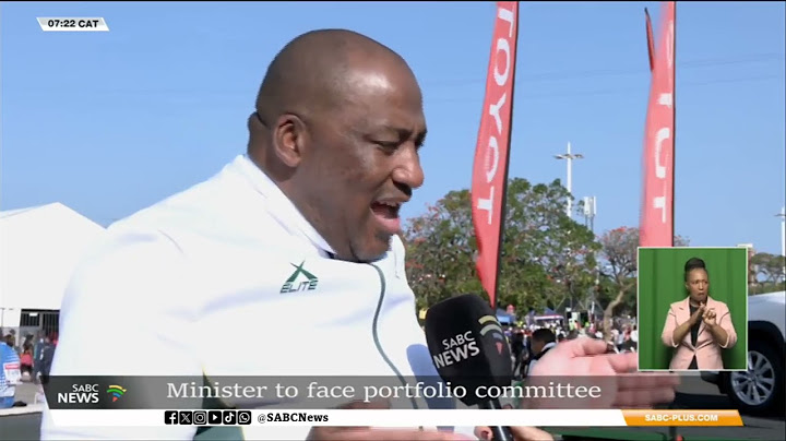 McKenzie to face Parliament Portfolio Committee