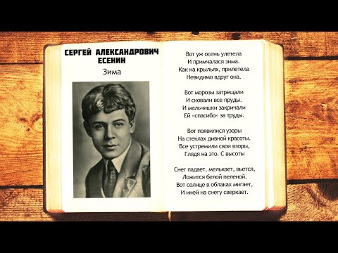 С.А. Есенин - Зима | Вот Уж Осень Улетела | Стихи Слушать