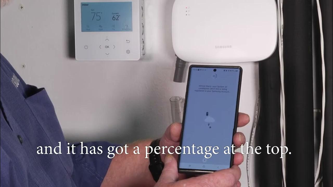 Installing a Samsung Wi-Fi Kit - YouTube