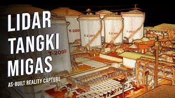 LIDAR Digital Twin of O&G Tank Terminal (AS-BUILT REALITY CAPTURE)