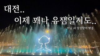 대전인의 주말 나들이 | vlog [한빛탑 맥주축제 음악분수. 세종 낙화 축제. 문구사장 준비. 포장브이로그]