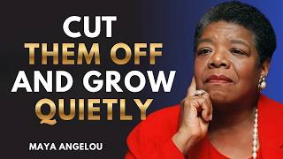 YOU WILL NEVER FIND PEACE UNTIL YOU WALK AWAY SILENTLY!  DR.MAYA ANGELOU MOTIVATION