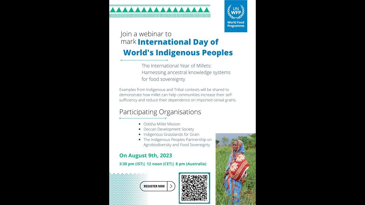 The International Year of Millets: Harnessing ancestral knowledge systems