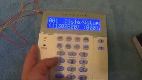 How to connect wireless detector on Paradox LCD Rx/Tx keypad DGP EVO, DGP848, DGP192