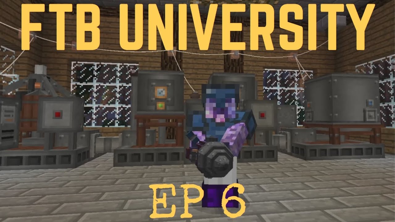FTB University Ep 6 Mining Drill & Bio Diesel
