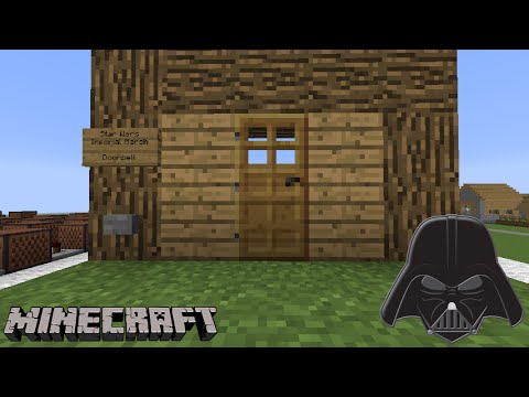 Minecraft Creative | Star Wars: Imperial March | Noteblock Doorbell ♫