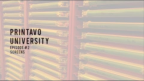 Printavo University 102 | Make Better Screens with Mike Ramirez from Kiwo