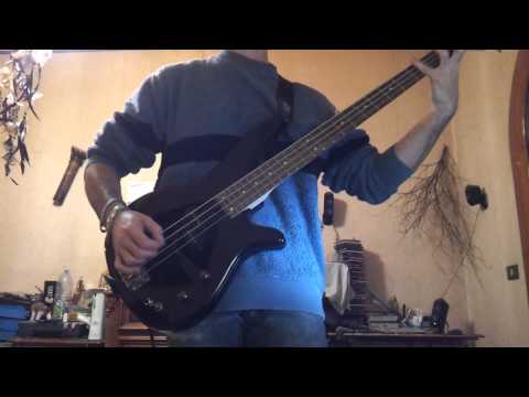 motley crue ten second to love bass cover by Melson